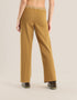 Reversible straight leg pants with contrasting colour